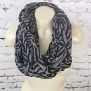 Animal print infinity scarf